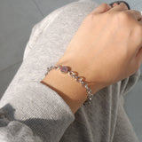 Tattoo Dual Love Chain Bracelet [Water Proof]