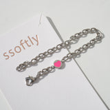 Tattoo Dual Love Chain Bracelet [Water Proof]