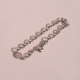 Tattoo Dual Love Chain Bracelet [Water Proof]