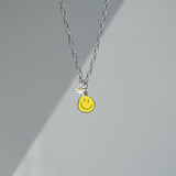 Tattoo Yellow Smiley&Daisy Necklace