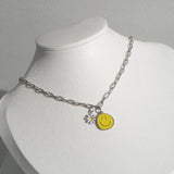 Tattoo Yellow Smiley&Daisy Necklace