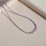 Tattoo LaBijou Necklace Amethyst [Waterproof]