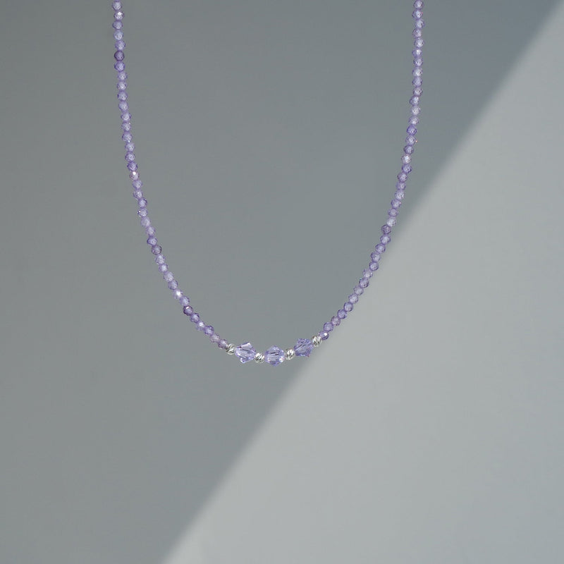 Tattoo LaBijou Necklace Amethyst [Waterproof]