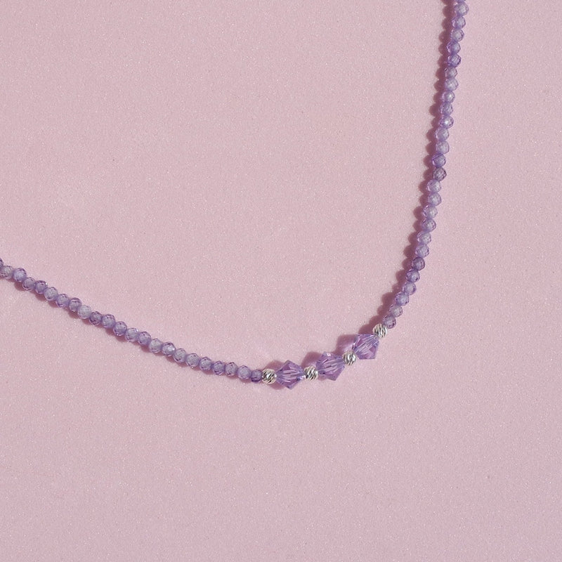 Tattoo LaBijou Necklace Amethyst [Waterproof]