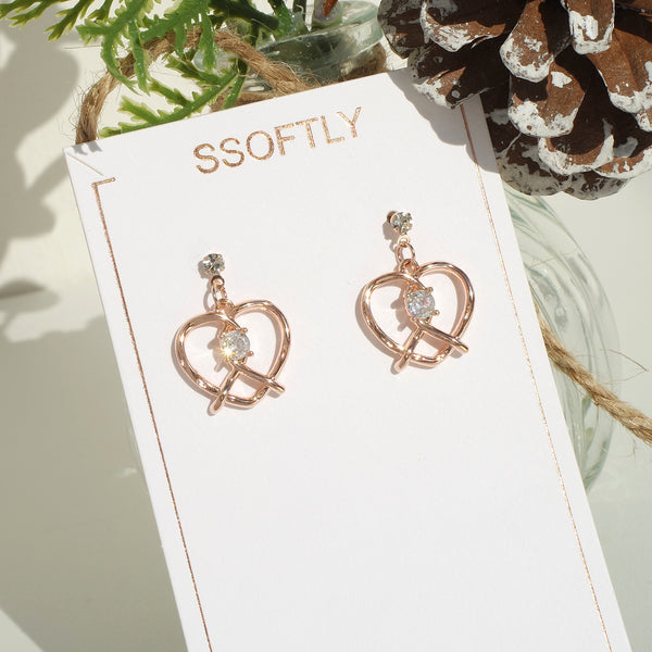 Knotted Love Earrings [Shimmering Season]