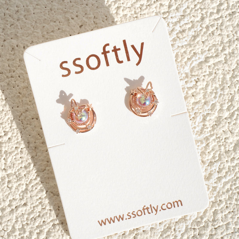 Twinkling Galaxy Earrings [Two-two]