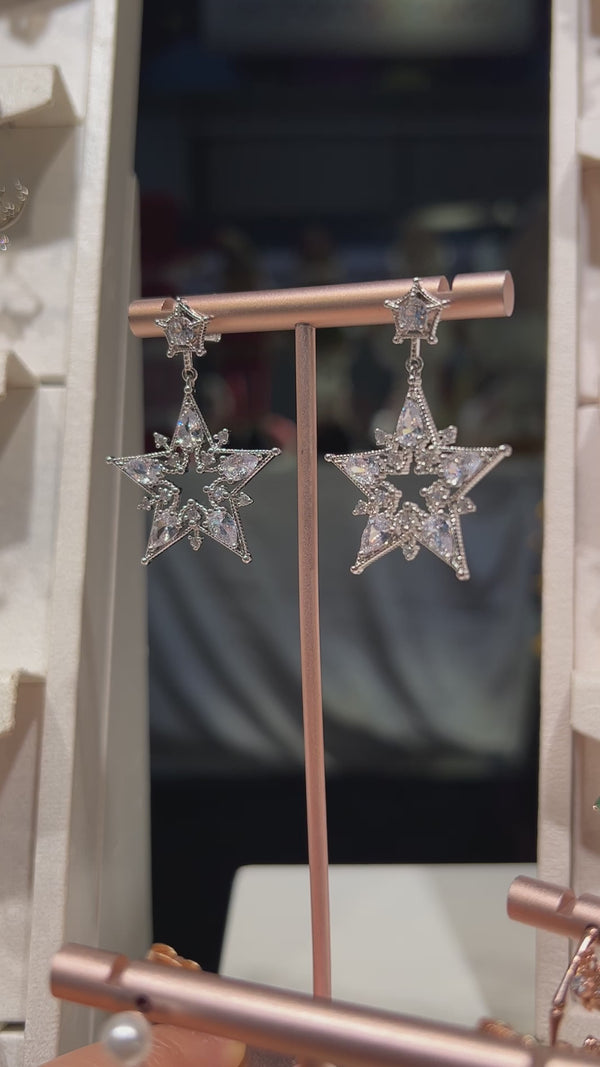 Bling Star Earrings Limited Edition