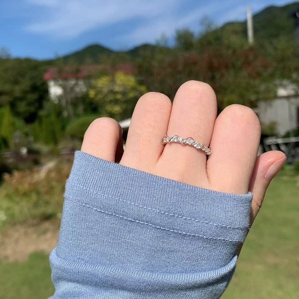 Harmony Twist Ring_925silver [Purity]