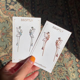 A Flying Butterfly Earrings [Two-two]