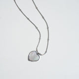 Tattoo Urban Radiance Seashell Heart Necklace [Waterproof]