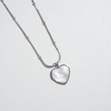 Tattoo Urban Radiance Seashell Heart Necklace [Waterproof]