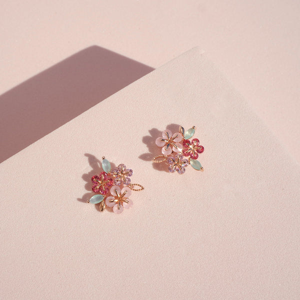 Love Blossom Earrings [Two-two]