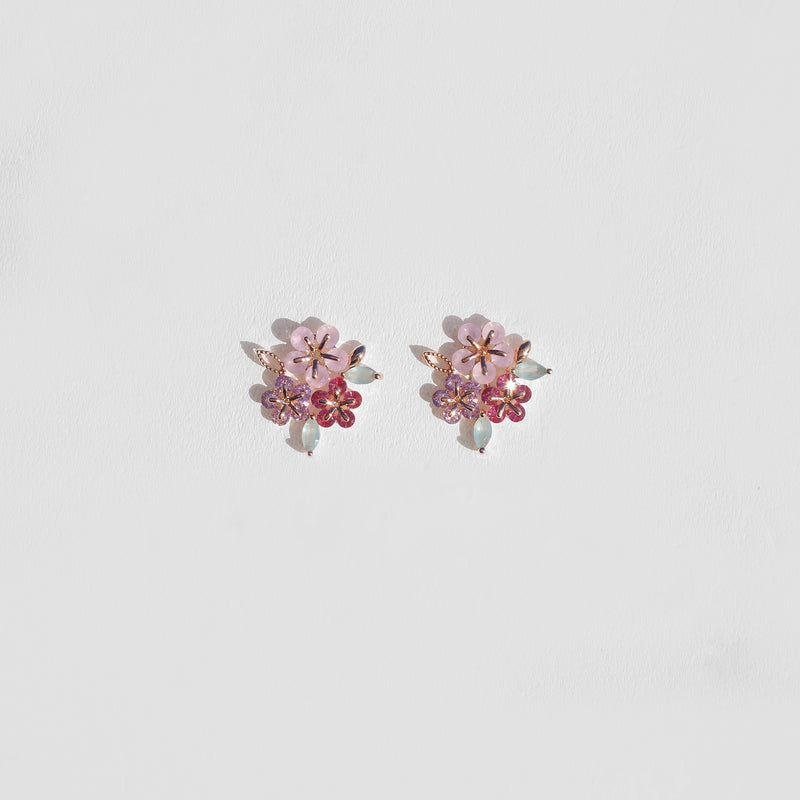 Love Blossom Earrings [Two-two]