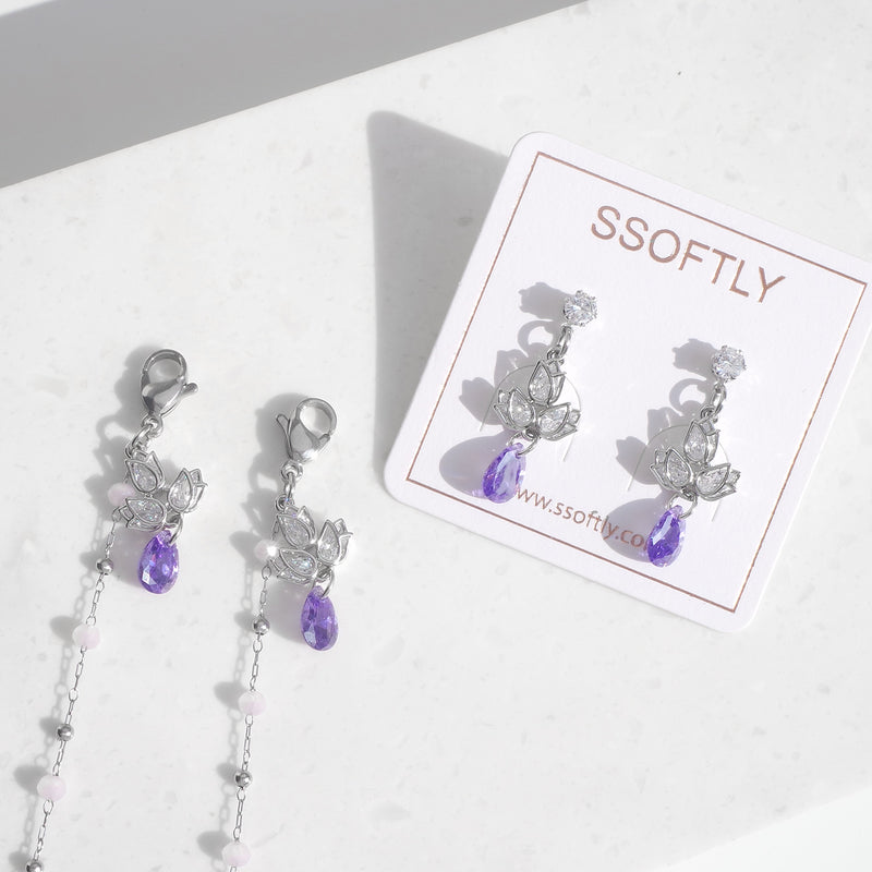 The Queen's Tulip Earrings