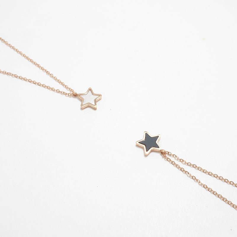 Tattoo One Star Stainless Steel Necklace