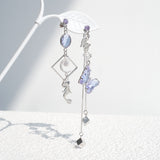 Summer Of Love Earrings In Violet
