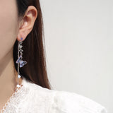 Summer Of Love Earrings In Violet