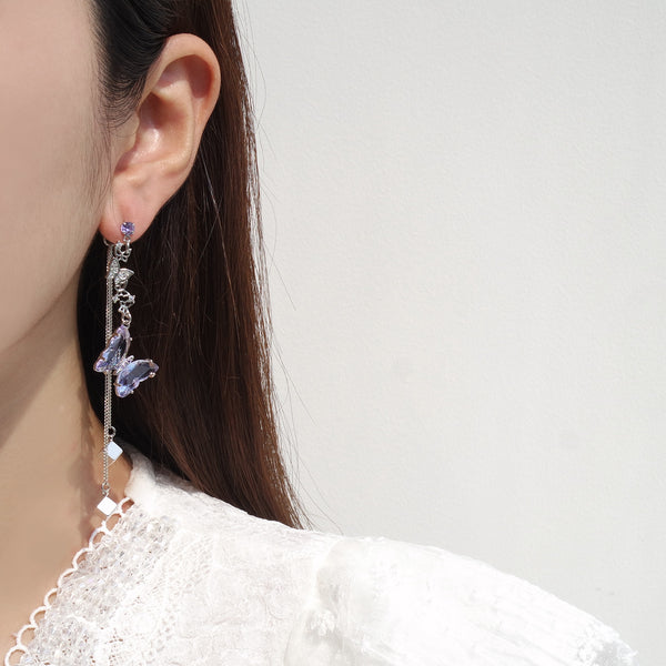 Summer Of Love Earrings In Violet