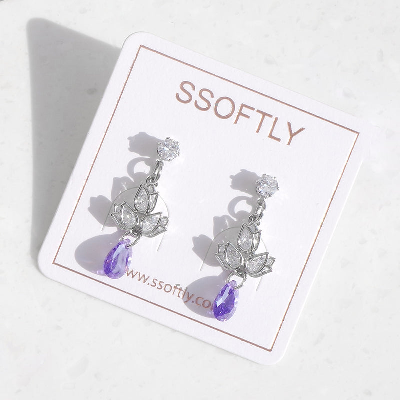The Queen's Tulip Earrings