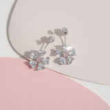 Heart Flower J Earrings [Two-two]