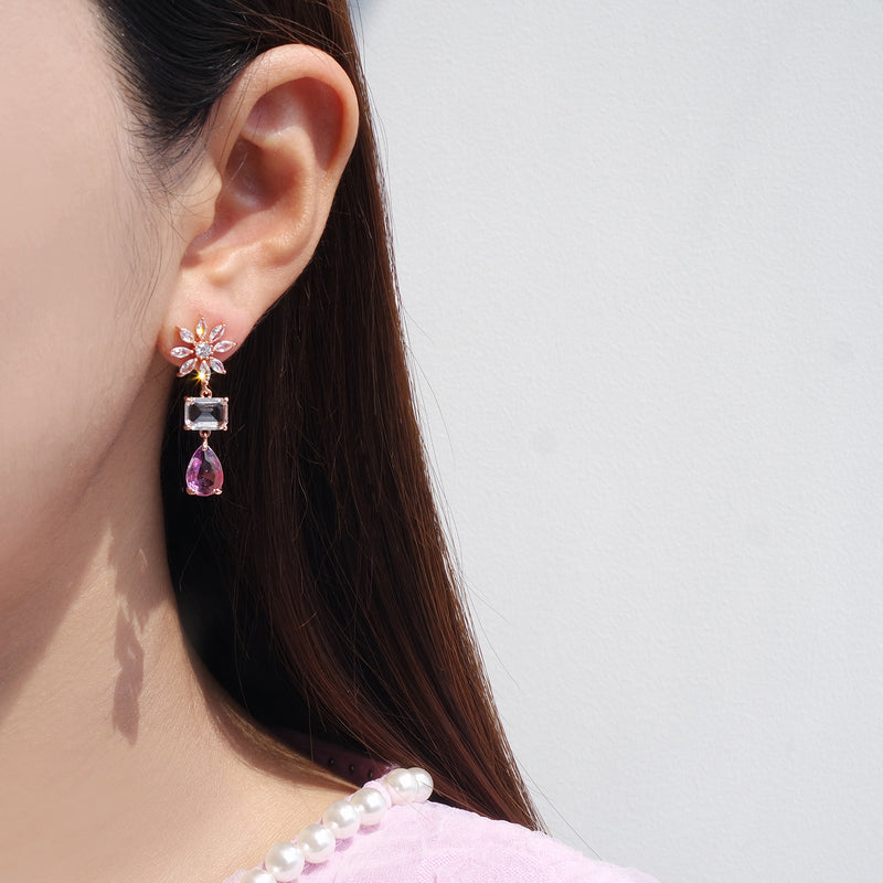 Wind Flower Earrings[Celebrity Collection]