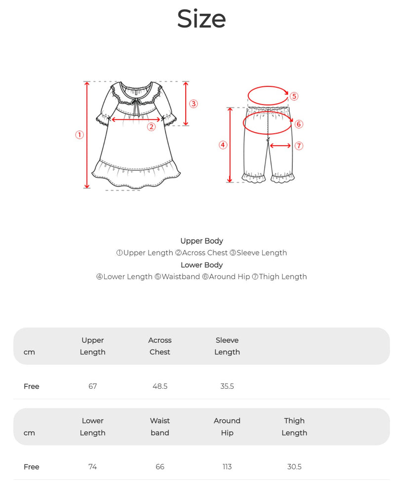 Scarlet Plain White Lace-Trimmed Top And Bottom Set