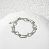 Tattoo Heart To Heart Chain Link Bracelet