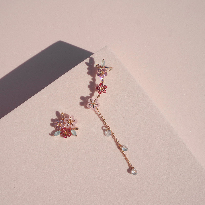 Love Blossom Ear Cuff [Two-two]