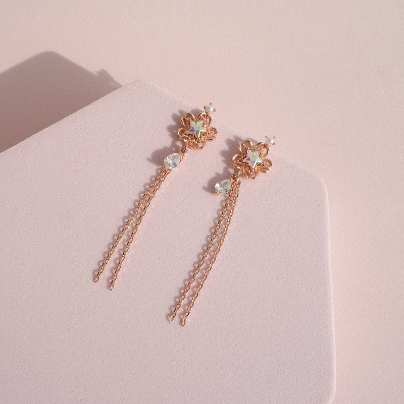 Starlight Blossom Earrings [Two-two]