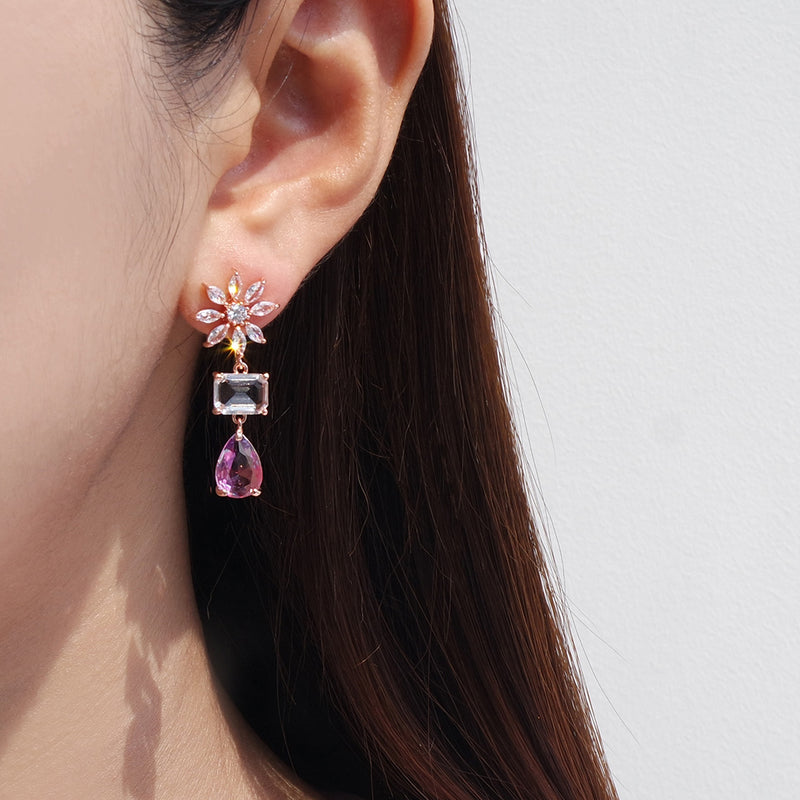 Wind Flower Earrings[Celebrity Collection]