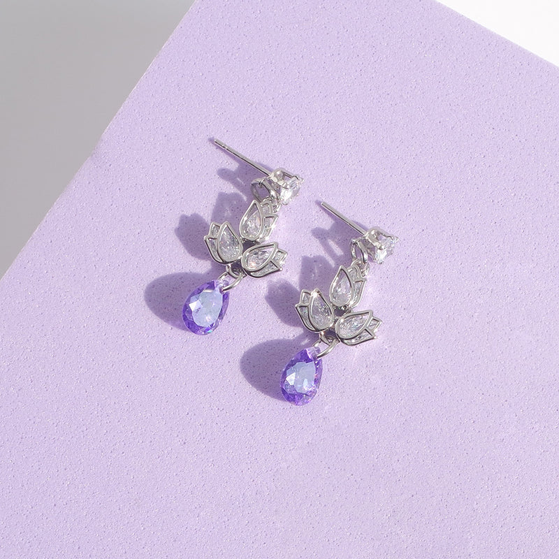 The Queen's Tulip Earrings