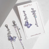 Butterfly In Violeta Earrings