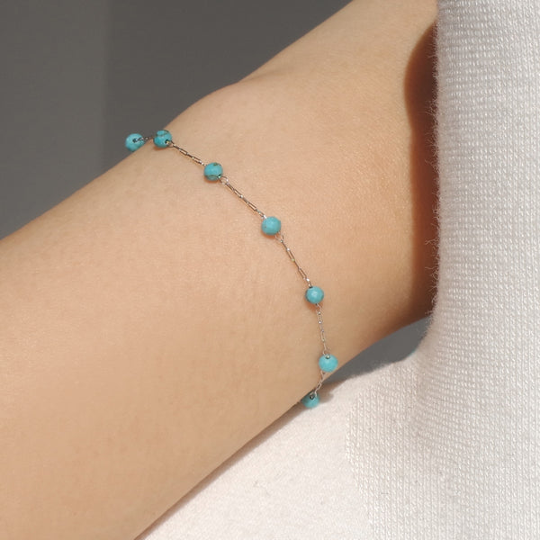 Tattoo Turquoise Chain Bracelet