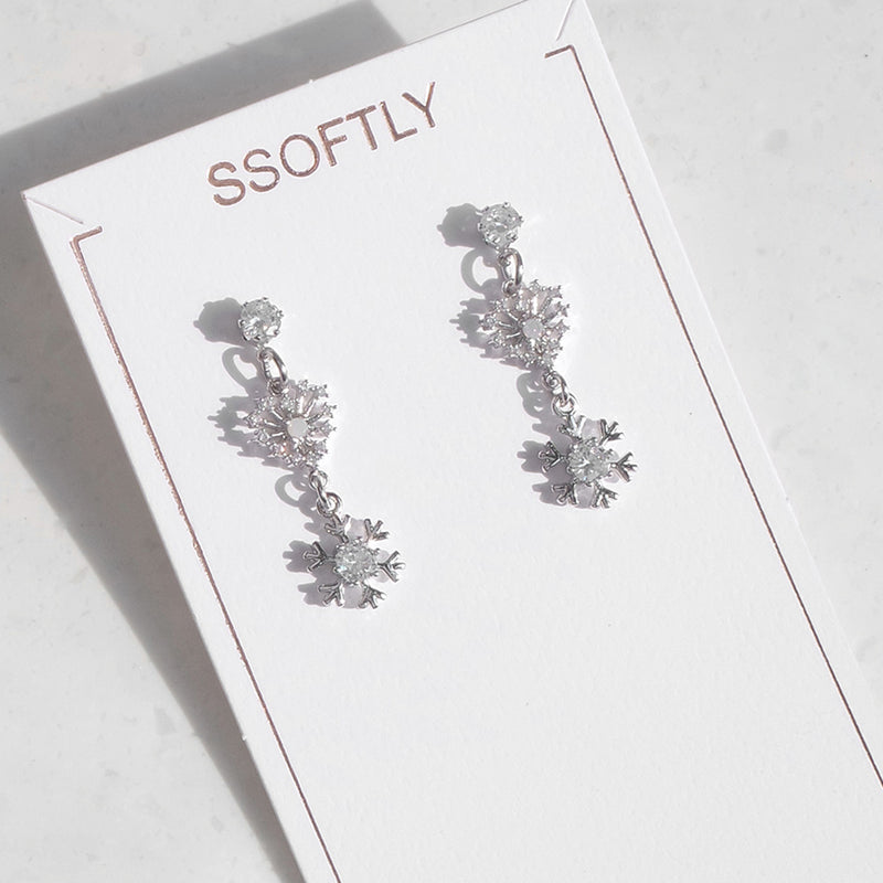 The First Snow And You Earrings