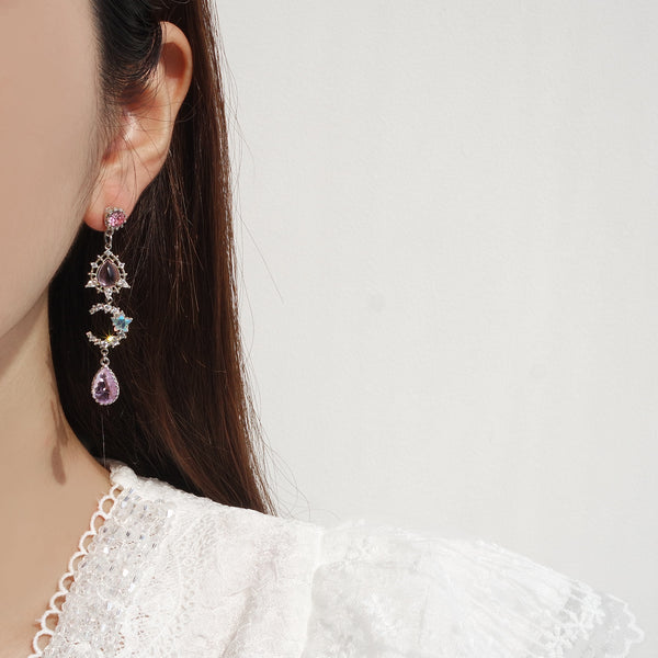 The Moonbeam In The Ocean Earrings[The Mermaid]