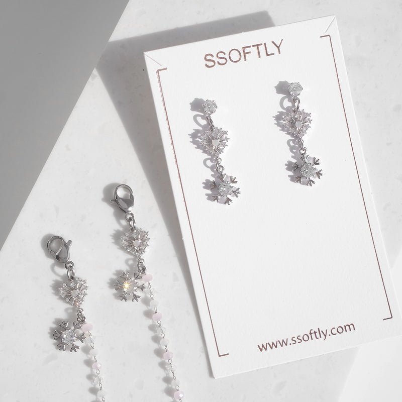 The First Snow And You Earrings