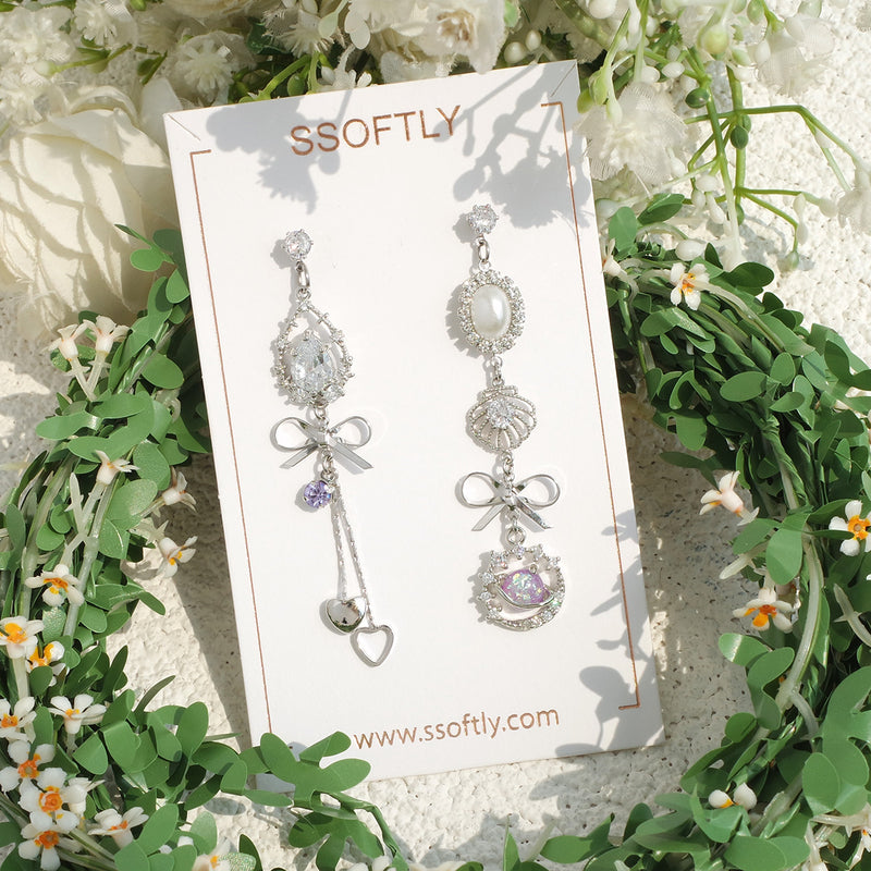 The Sea In Another Star Earrings  [The Mermaid]