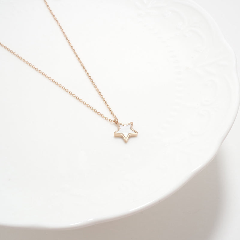 Tattoo One Star Stainless Steel Necklace