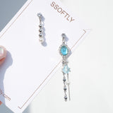 Blue Sea Earrings [The Mermaid]