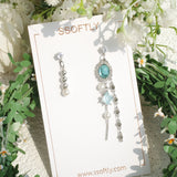 Blue Sea Earrings [The Mermaid]