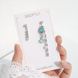 Blue Sea Earrings [The Mermaid]