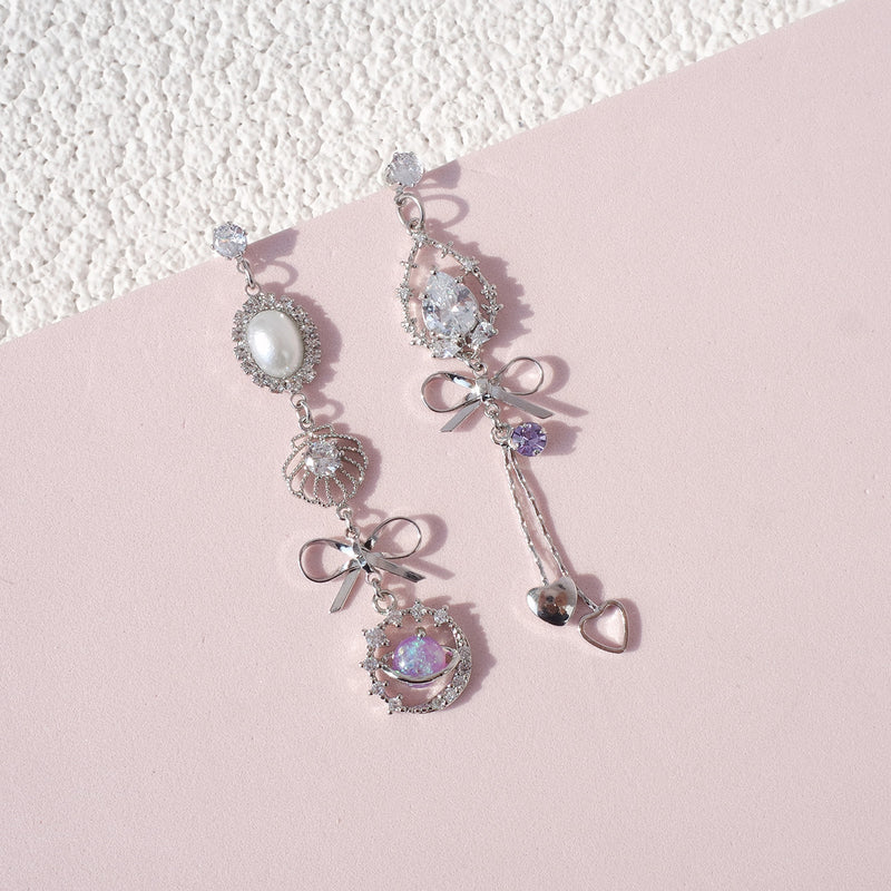 The Sea In Another Star Earrings  [The Mermaid]