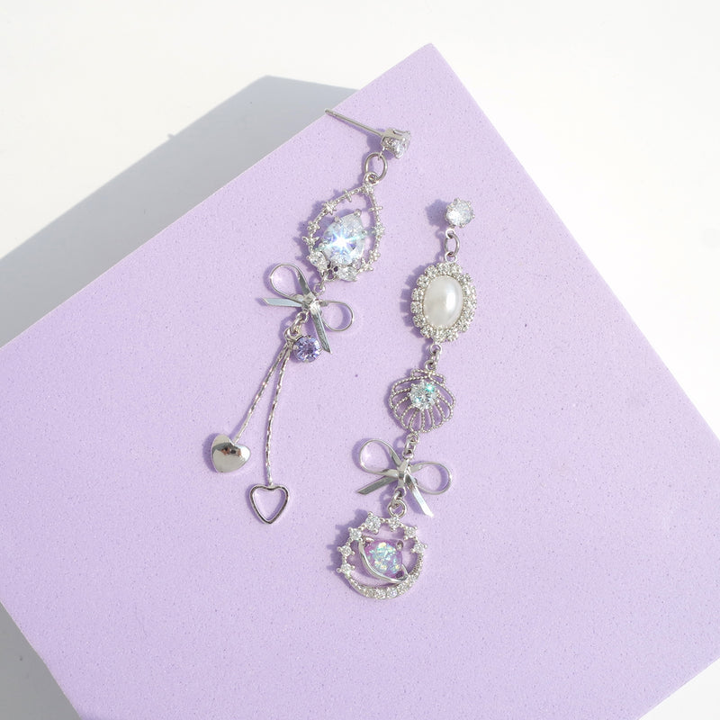 The Sea In Another Star Earrings  [The Mermaid]