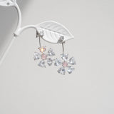 Heart Flower J Earrings [Two-two]