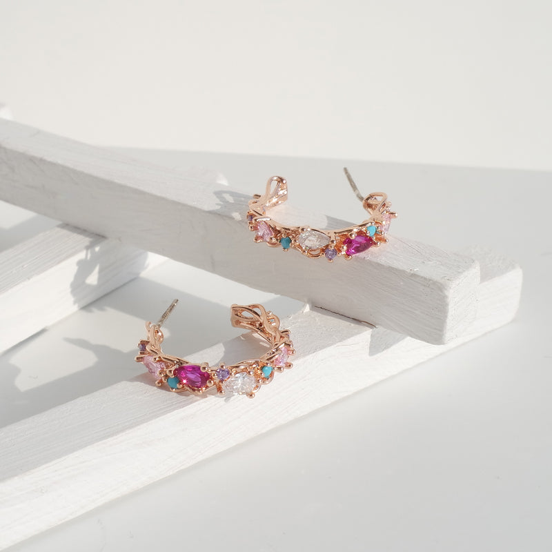 The Blooming Earrings [Two-two]