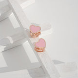 Lovesick Heart Clip Earrings [Two-two]