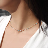 Tattoo Morganite Chain Necklace