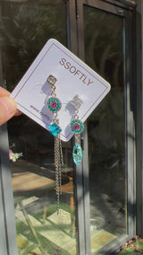 Blue Sapphire Cocktail Earrings [Cocktail Collection]