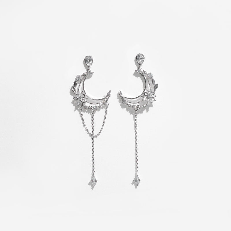 By the moonlight window earrings[Two-two]