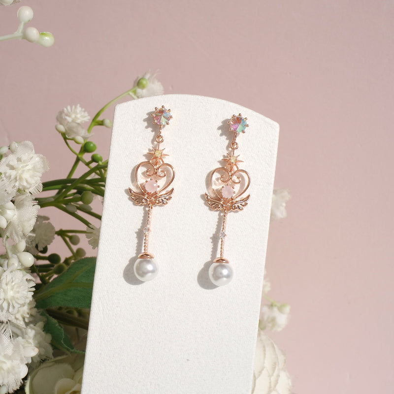 On The Wings Of Love Earrings [Two-two]